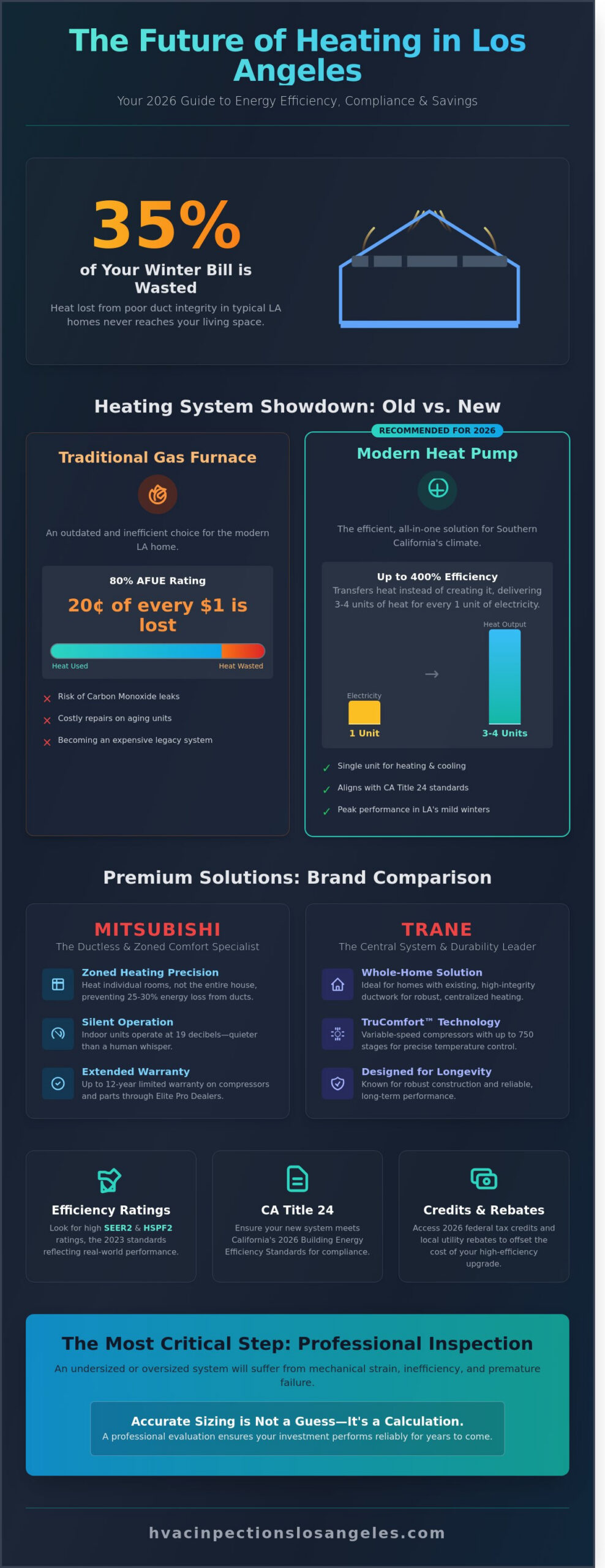 Heating Energy Efficient Solutions for Los Angeles Homes: 2026 Comparison Guide