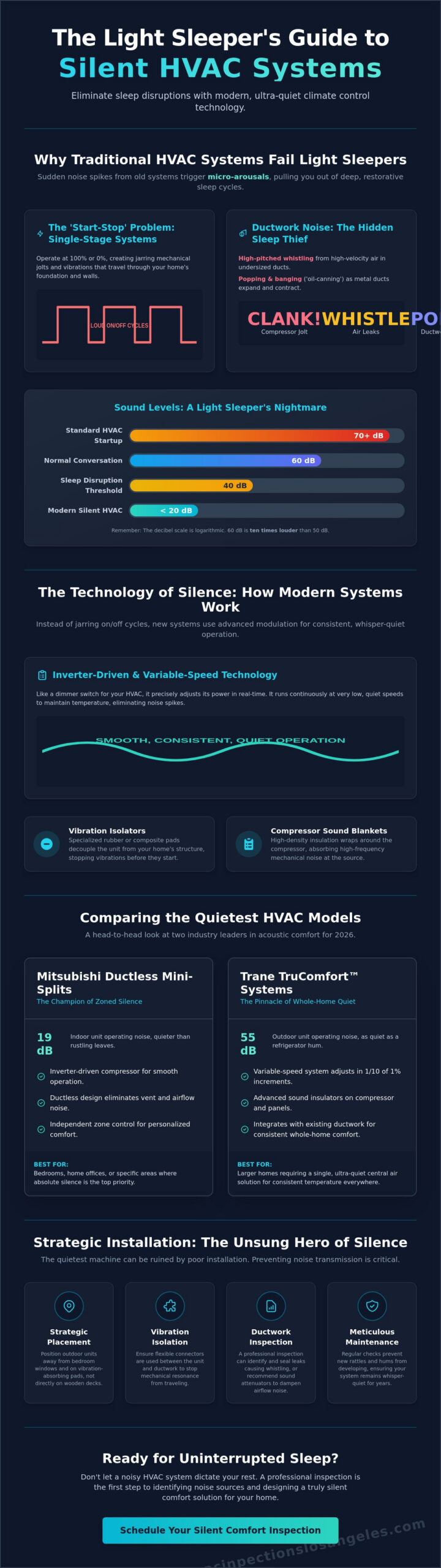 Quietest HVAC Systems for Light Sleepers: The 2026 Guide to Silent Comfort 3 Quietest HVAC Systems for Light Sleepers: The 2026 Guide to Silent Comfort