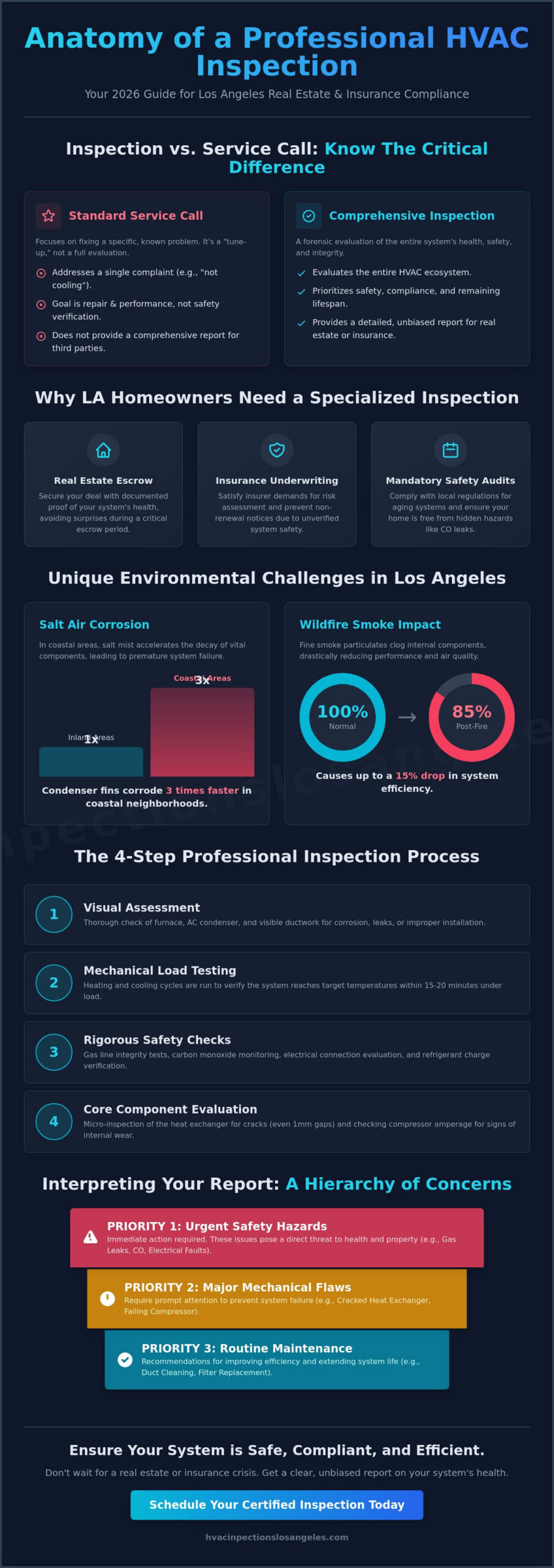 What to Expect From an HVAC Inspection in Los Angeles: A 2026 Homeowner’s Guide