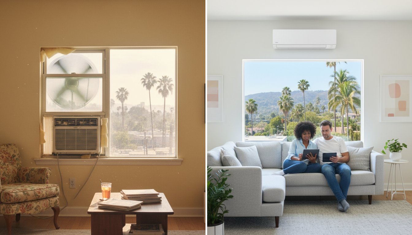 Window AC Air Units vs. Ductless Mini-Splits: A 2026 Guide for Los ...